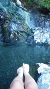 Hot Pools on route to Hurunui no.3 hut